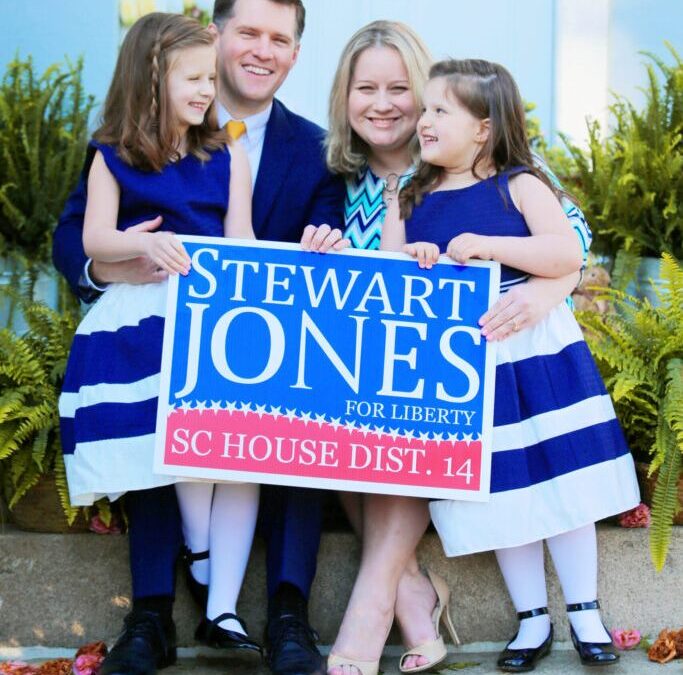 Stewart Jones announces his candidacy for House District 14